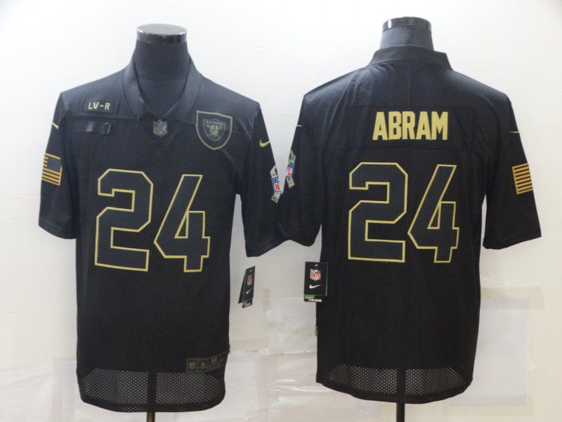 Men Oakland Raiders #24 Abram Black Nike Limited Vapor Untouchable NFL Jerseys->oakland raiders->NFL Jersey
